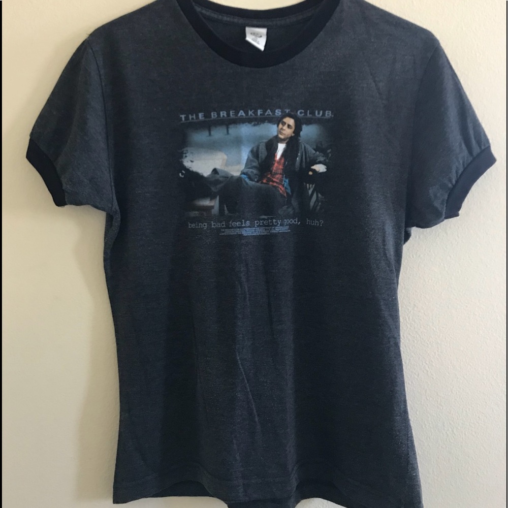 Breakfast Club 80’s movie ringer tee t-shirt